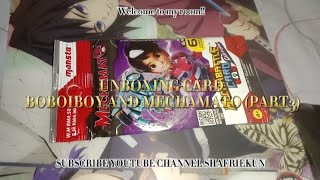 Unboxing Card BoBoiBoy dan Mechamato Monsta