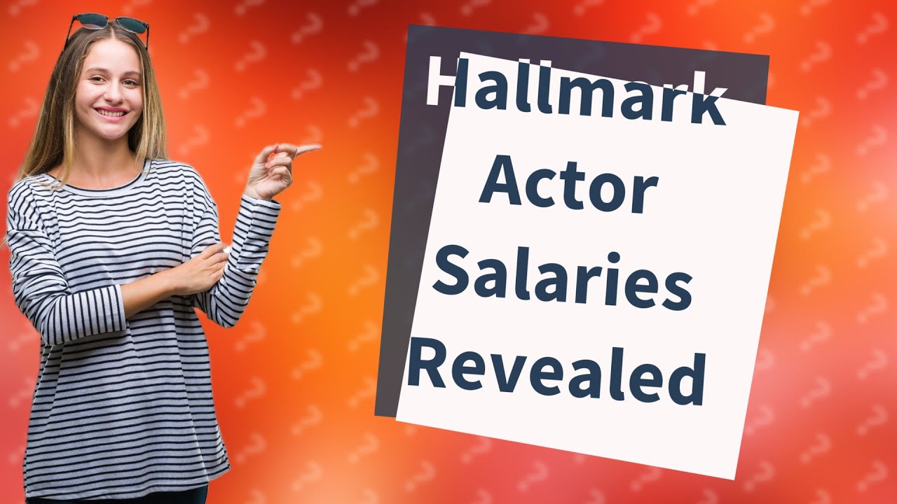 How much do Hallmark actors make for Christmas movies? YouTube