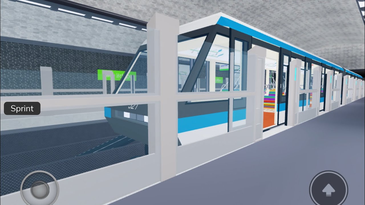 ROBLOX) Automated Underground Metro Line (The Plaza Subway) 