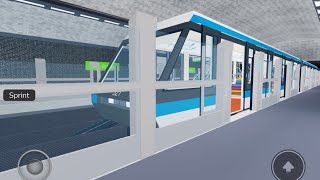 AMAZINGLY REALISTIC METRO IN ROBLOX! Automatic Subway Line 1   (Game link in description)
