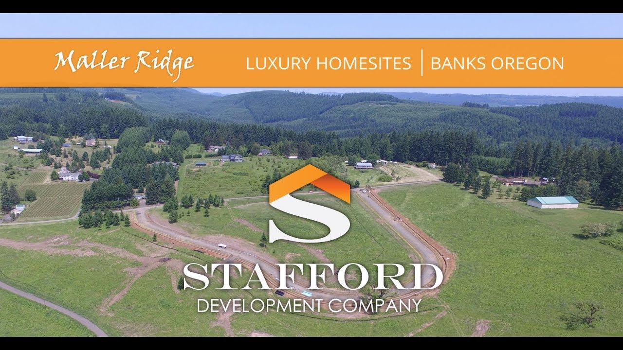 luxury home sites banks oregon stafford land YouTube
