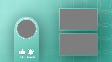 02 Free & Blank | YouTube End-screen Templates for YouTube videos