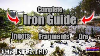 HOW TO Get IRON Ingots, Fragments and Ore! | The Infected Tutorial
