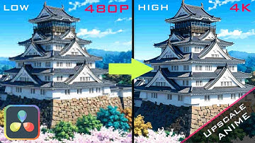 Upscale Anime footages in DaVinci Resolve | SupaScale Fuse Plugin