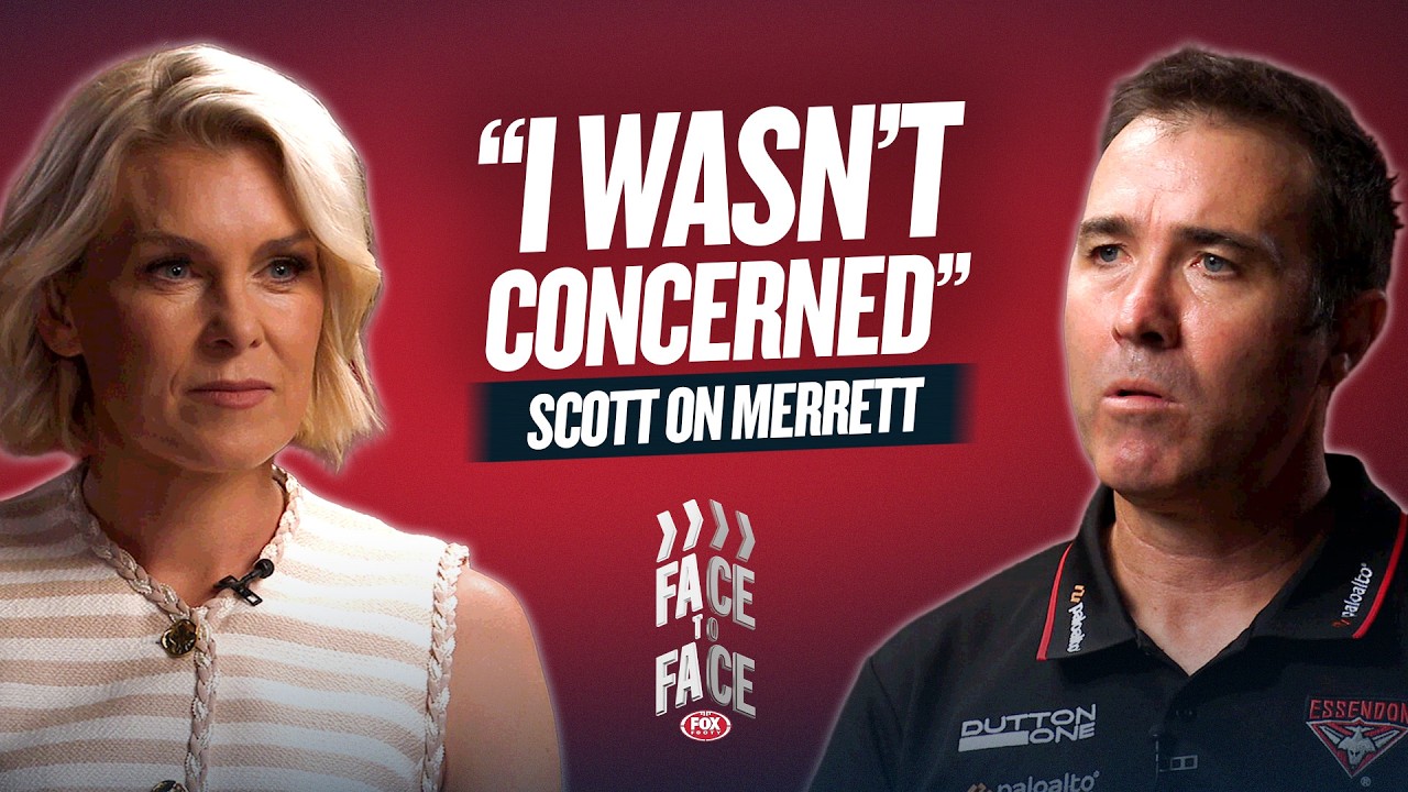 'As committed as I've seen him!' Brad Scott opens up on the Zach Merrett trade saga 😳 | Fox Footy