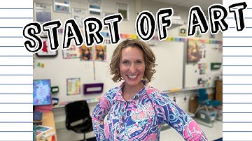 How I Start my Elementary Art Classes