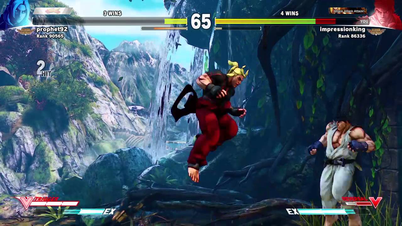 Sf5 Ryu Rage Street Fighter V Rage Quit #8 impressionking Ryu Vs Prophet98 Ken - YouTube
