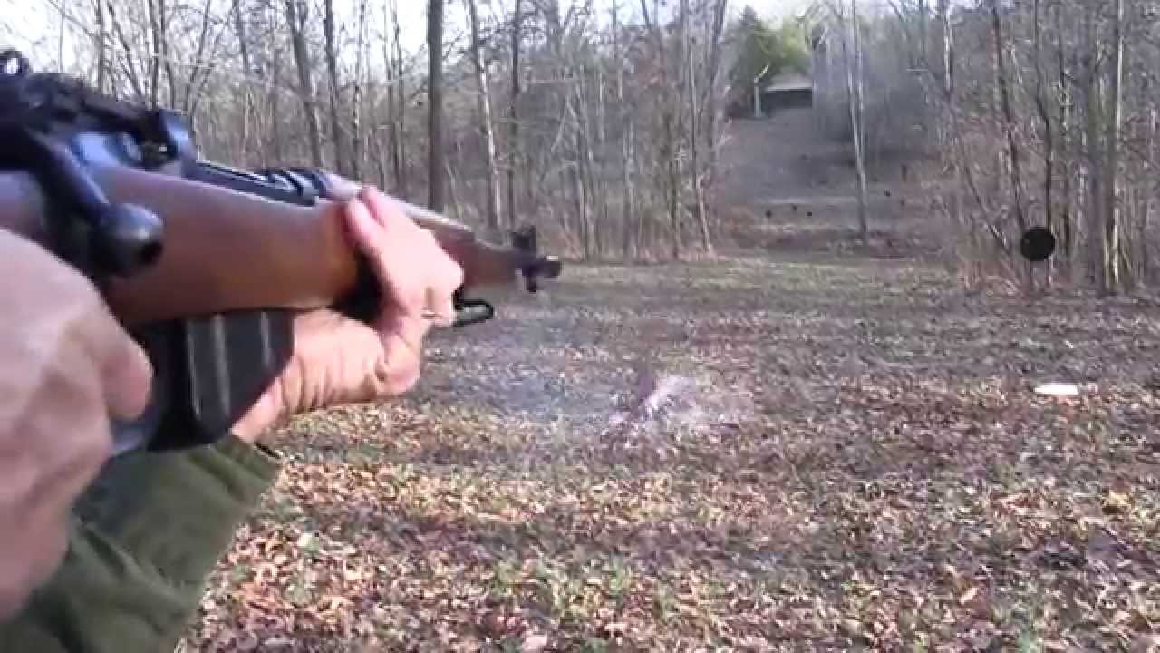 Lee Enfield Jungle Carbine No. 5 MK I Range 2 - YouTube