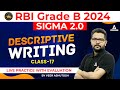 Rbi grade b descriptive writing  rbi grade b 2024 preparation strategy  by veer ashutosh 17