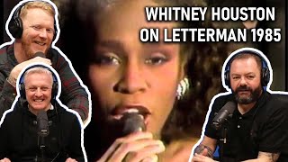 Whitney Houston on Letterman REACTION | OFFICE BLOKES REACT!!