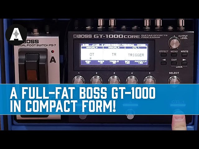 Boss GT-1000Core review