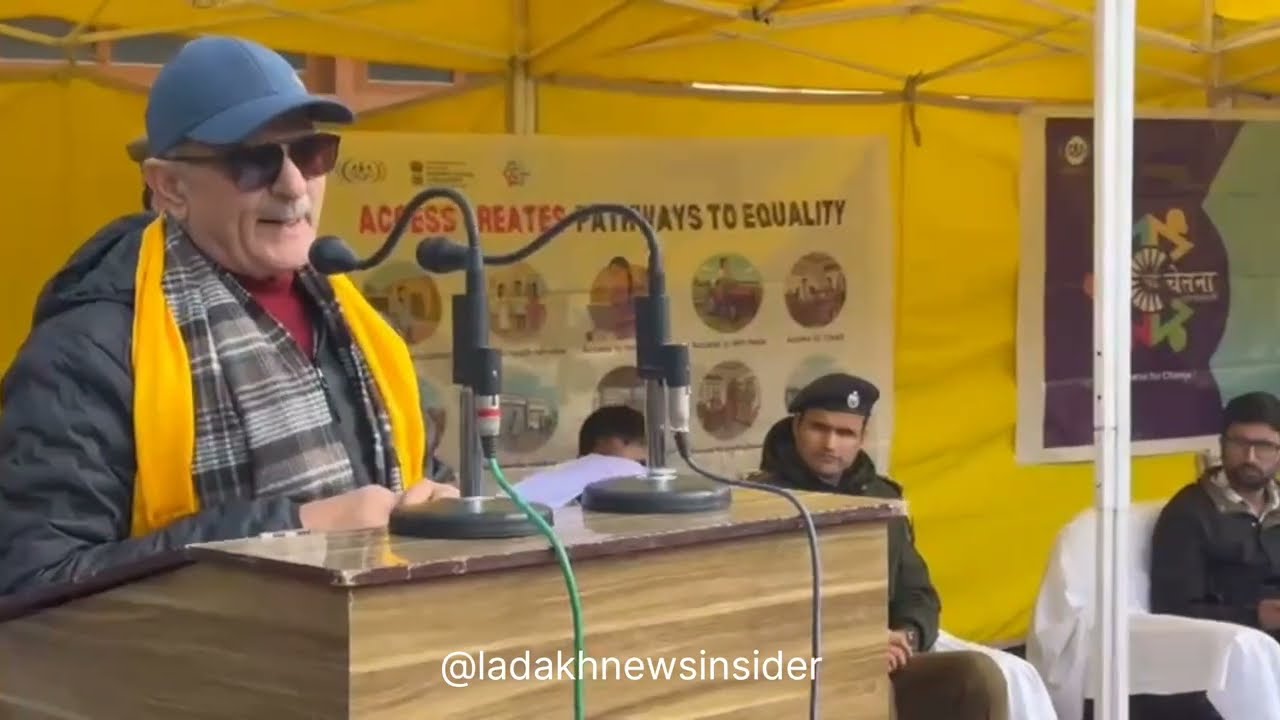 LG Ladakh  reaffirms Commitment to Inclusive Growth & Stronger Public Infrastructure in Ladakh