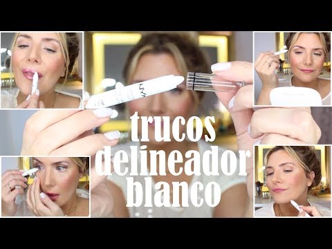 Video: Cómo usar el delineador de ojos blanco: 12 pasos (con imágenes)