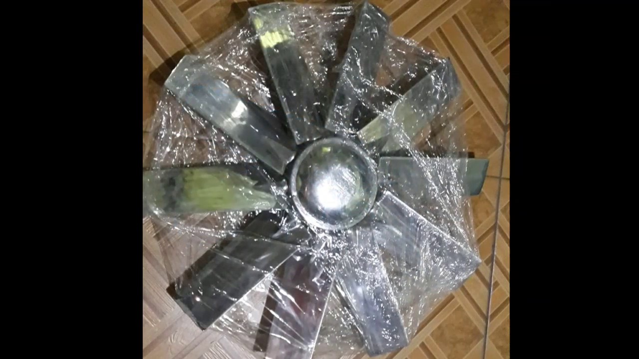 Baling baling axial fan bahan aluminium merk CBF Fan - YouTube