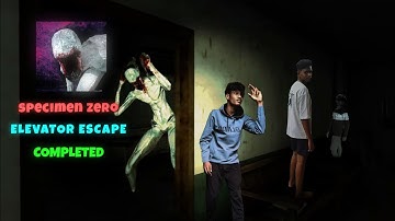 SPECIMEN ZERO Elevator escape multiplayer gameplay in Tamil - co op with my friends #horrorgaming 😂