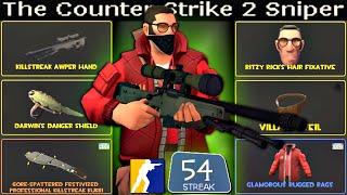 The CS2 Sniper🔸AWPer Hand Experience (TF2 Gameplay)