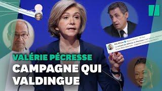 La difficile campagne de Pécresse, en baisse constante dans les sondages