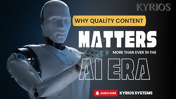 Why Quality Content Matters More Than Ever in the AI Era