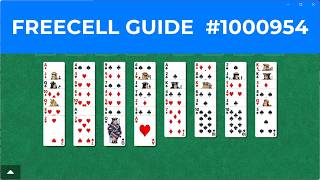 FreeCell 1000954（フリーセル） ( TдT)ノ Unknown difficulty level screenshot 3