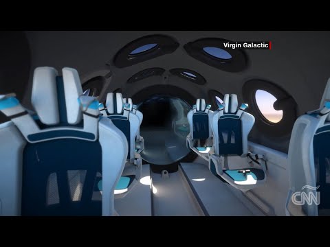 Video: Virgin Galactic estrena el interior de su avión espacial SpaceShipTwo