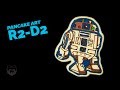 How to Draw R2 D2 Pancake Art