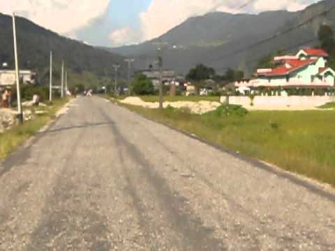 الطريق لقمه جبل من اجبال بخارى النيبال