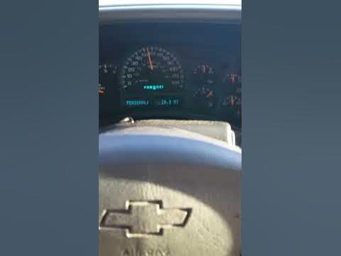 Silverado gauges going crazy - YouTube
