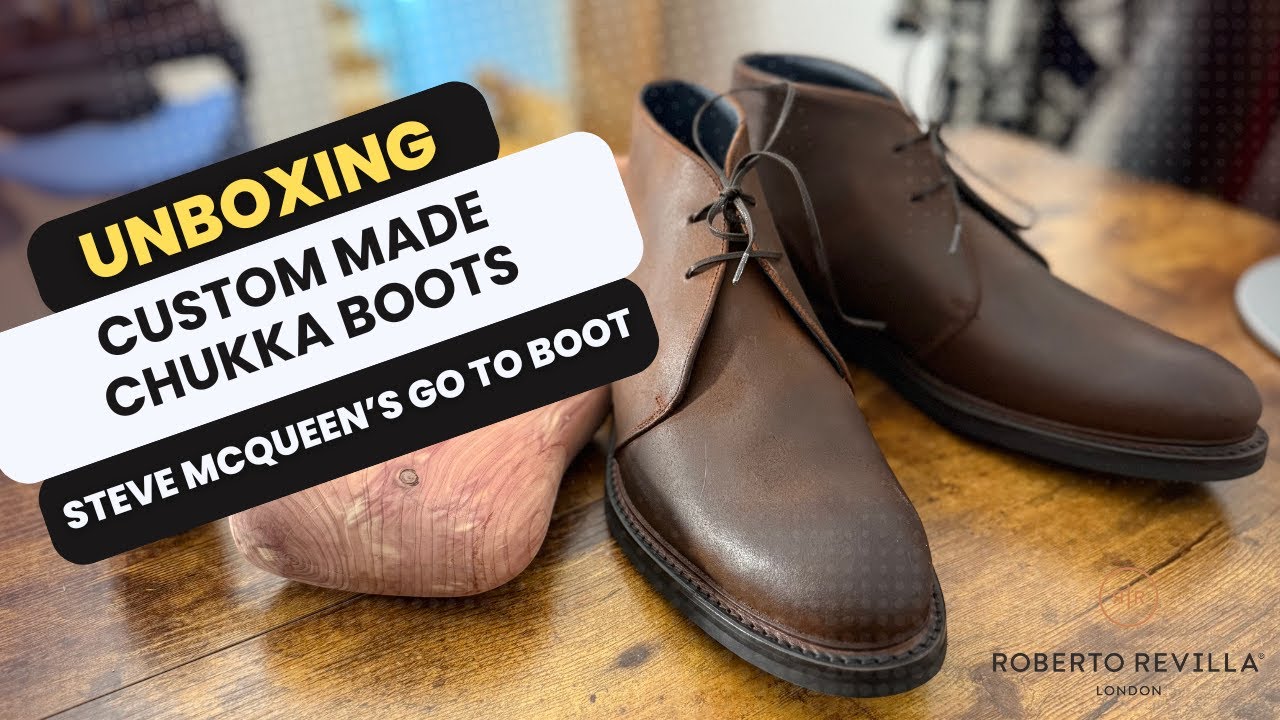 Custom Made Chukka Boot Unboxing ! - YouTube