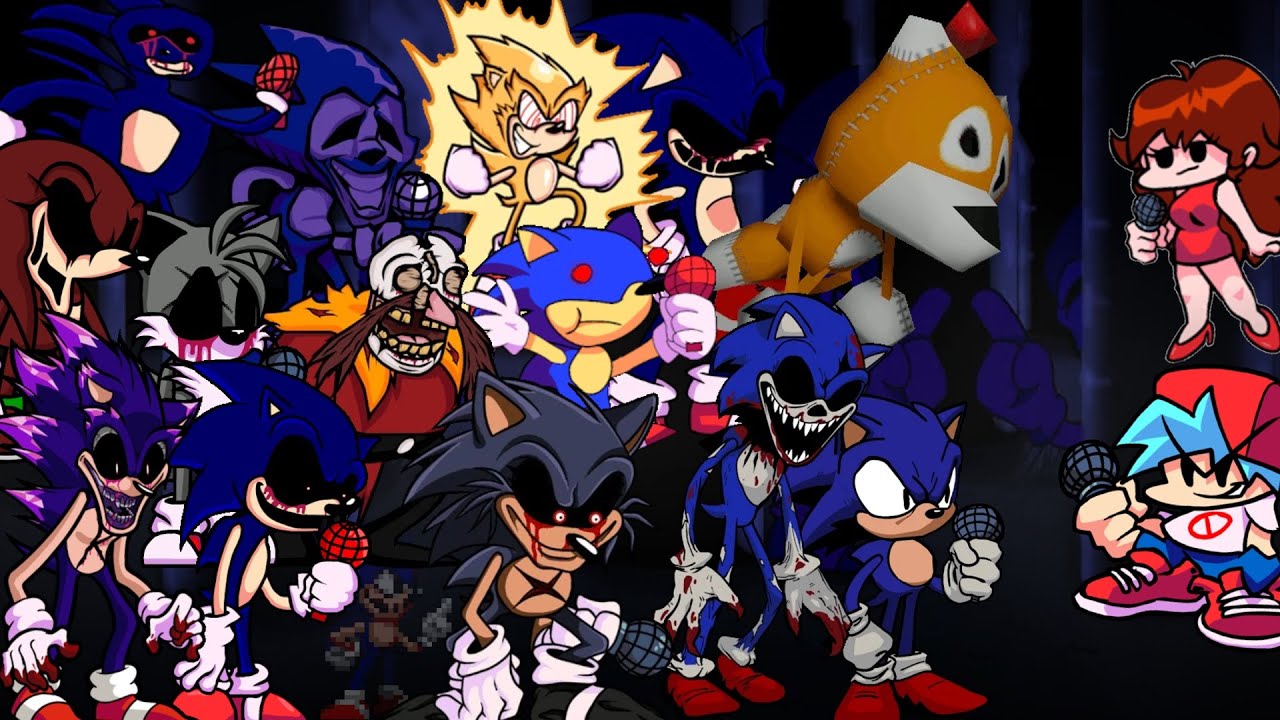 Fnf sonic 2.0. FNF vs Sonic. Соник exe FNF. Соник против Соника ехе ФНФ. Sonic exe ФНФ.