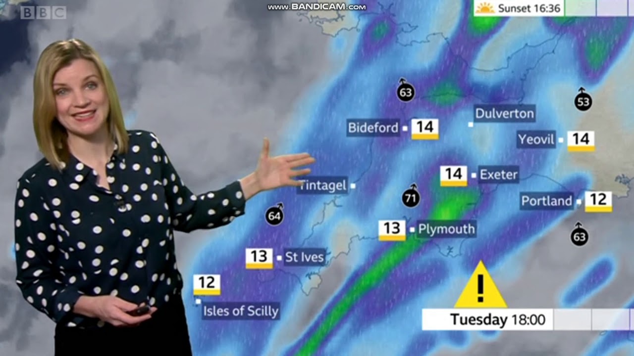 Emily Wood Spotlight weather (14th January 2020) HD [60 FPS] YouTube