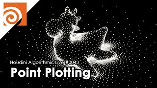 Houdini Algorithmic Live #043 - Point Plotting