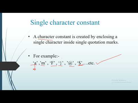 Constant in c||