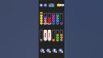 Ball colour sort puzzle level 190 #games #gaming #gameplay