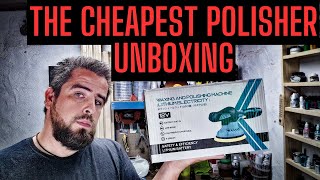 Im shocked! UNBOXING the CHEAPEST Polisher on the internet!