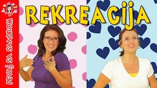 💖 Rekreacija 💖 Pevaj sa Sandrom | Dečije pesme | Dečije priče chords