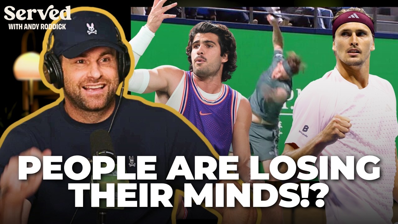 Roddick Reacts to Alcaraz Loss, Zverev/Shelton Practice Court Drama, Sinner’s Season Ending & More