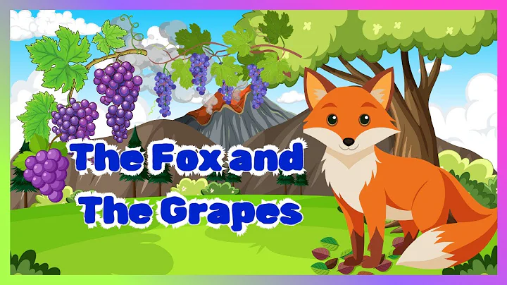 The Fox and the Grapes | Aesop's Fable | Short Story with Moral Lesson