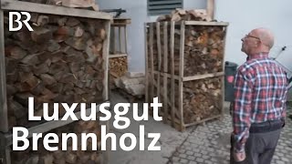 Lange Lieferzeiten, explodierende Preise: Brennholz wird zum Luxusgut | Schwaben & Altbayern | BR