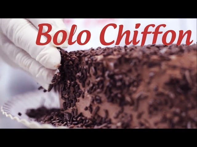 Receita de bolo esponja de chocolate • Bolos • Ana Maria Braga