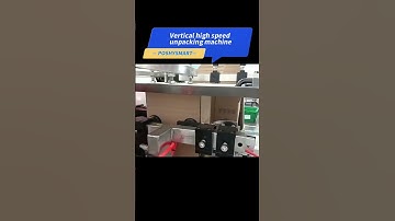 Vertical high speed unpacking machine