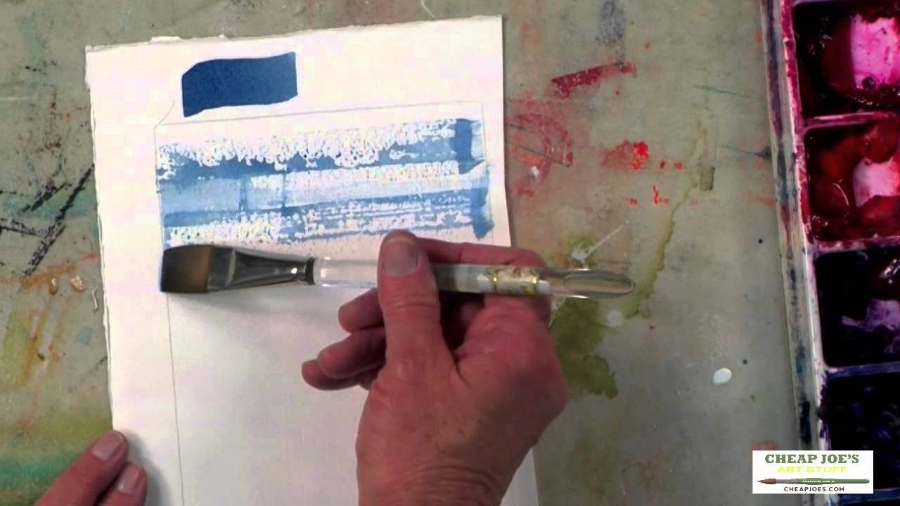 What is Dry Brushing in Watercolour? — Louise De Masi Watercolour Artist