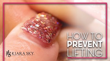 How to Prevent Nails from lifting!💅🏼-Acrylic and Dip Powder💅🏼-Quick Nail Hack✨Make nails last!