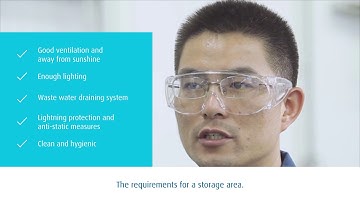 Linde Electronics Video Series - Cylinder Storage