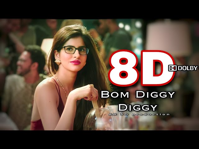 8D Bom Diggy Diggy || Dolby 8D sound || AR 3D production class=