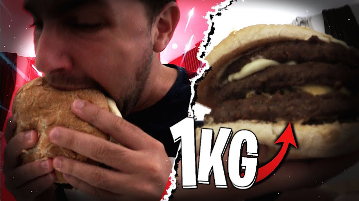 Ma revanche sur le Burger de 1 Kilo !