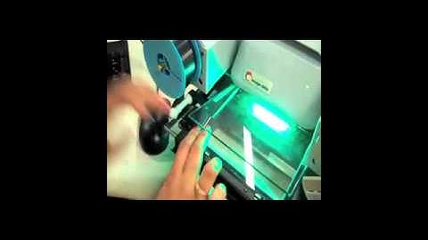 Microfilm Reader PowerScan 2000: Turning-on and Loading a Microfilm