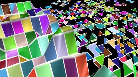 indexed and non indexed buffer geometry - threejs demo