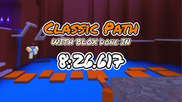 (WR) SUPER CHECK POINT! Classic Path (Blox) 8:26.617