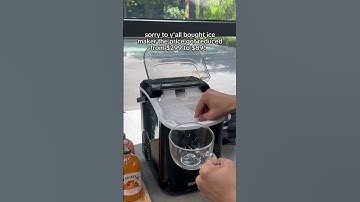 Upgrade your summer with this must-have nugget ice machine! #icemaker #nuggetice
