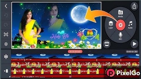 Love Particle WhatsApp Status Video Editing in KineMaster